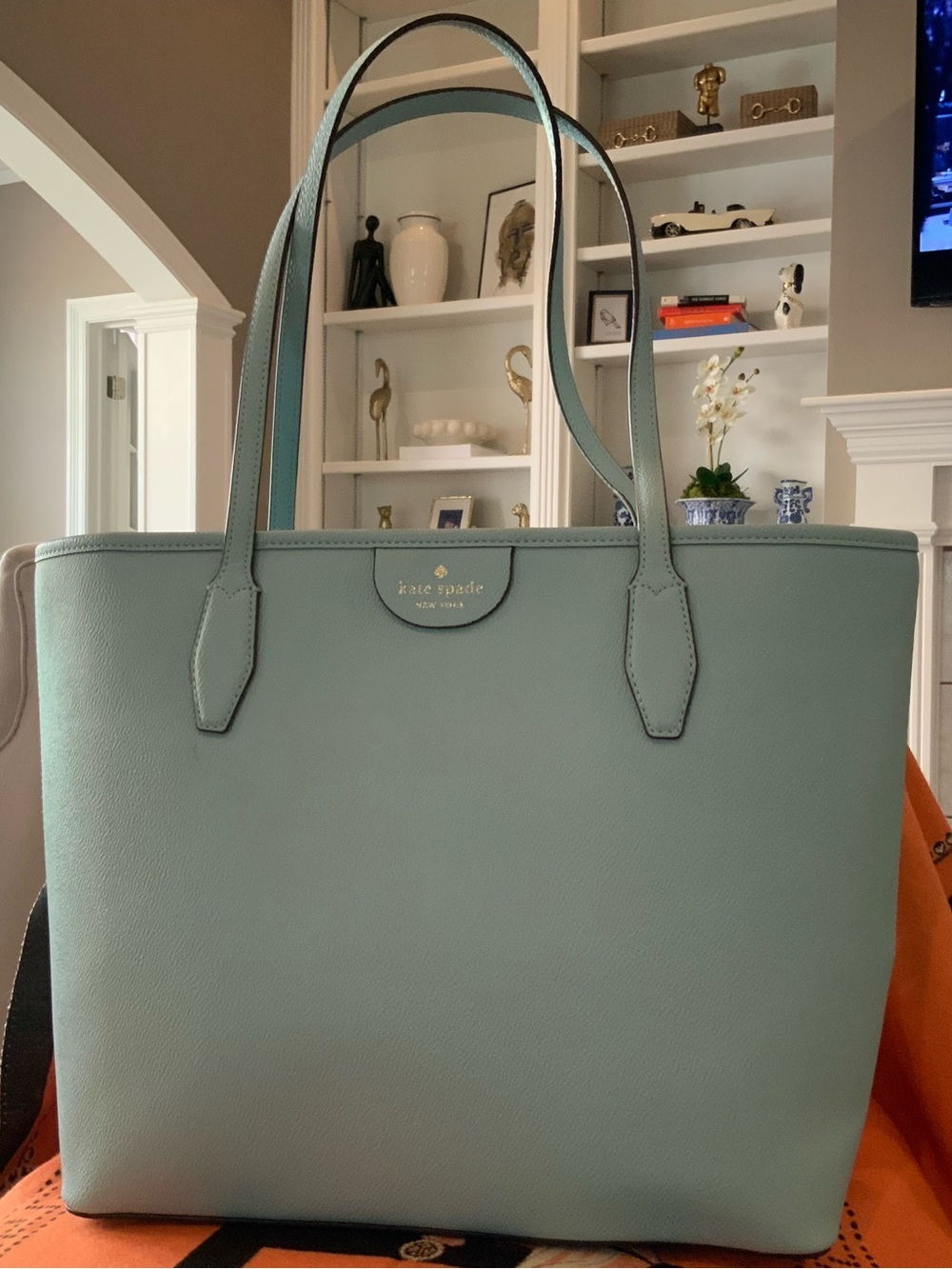 kate spade Mint Green Leather Tote